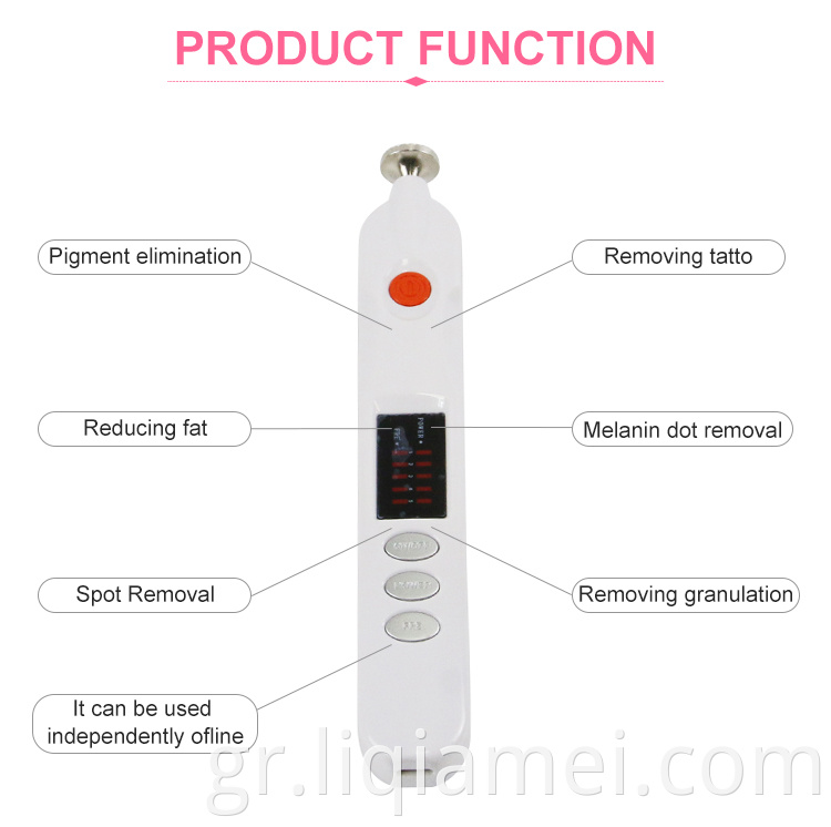 Skin Freckle Spot ance char mole Tattoo Wrinkle Plasma Removal Pen Laser Portable για εμπορική και οικιακή χρήση 50Hz